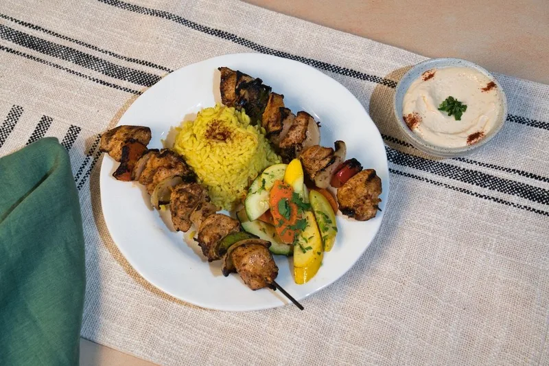 Garlic Chicken at Phoenician Garden