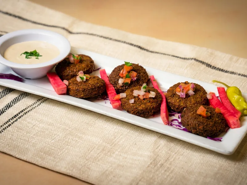 Falafel Plate at Phoenician Garden