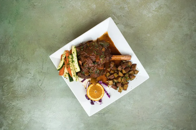 Lamb Shank at Phoenician Garden