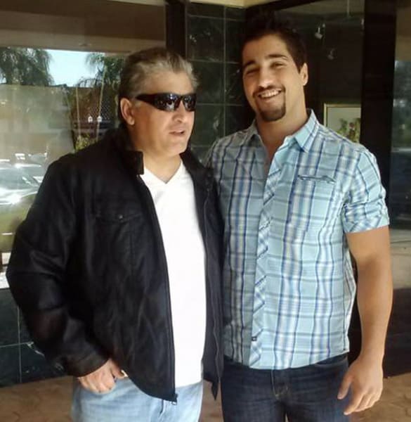 Mo Hmaidan and his son Tarek Hmaidan, founder and second-generation owner of Phoenician Garden in Fresno