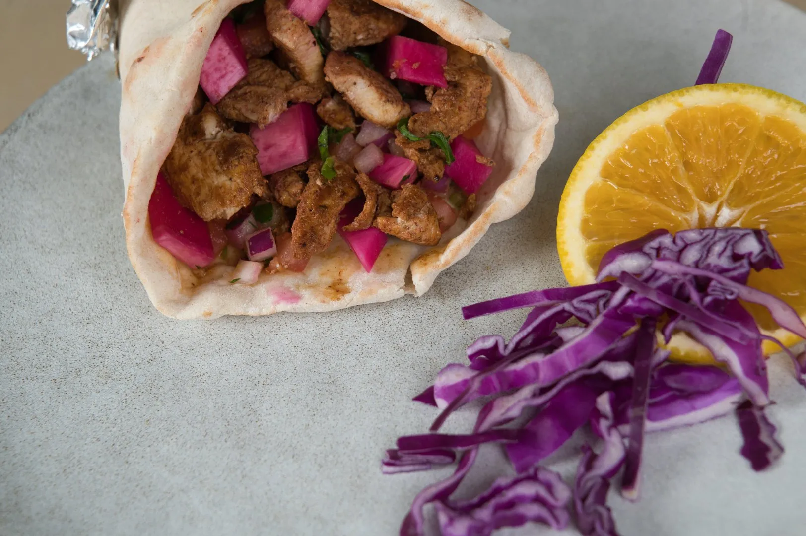 Shawarma Wrap at Phoenician Garden